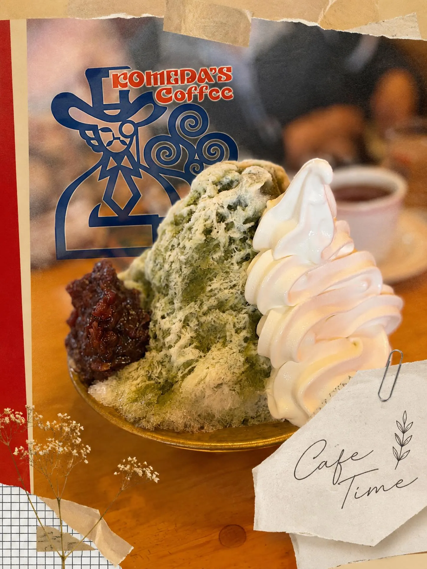 祖父母とコメダ珈琲に☕️